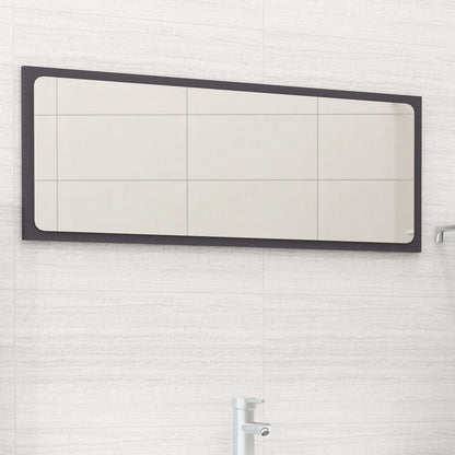 Koupelnové Zrcadlo Bílé Vysoký Lesk 60X1,5X37 Cm Dřevotříska