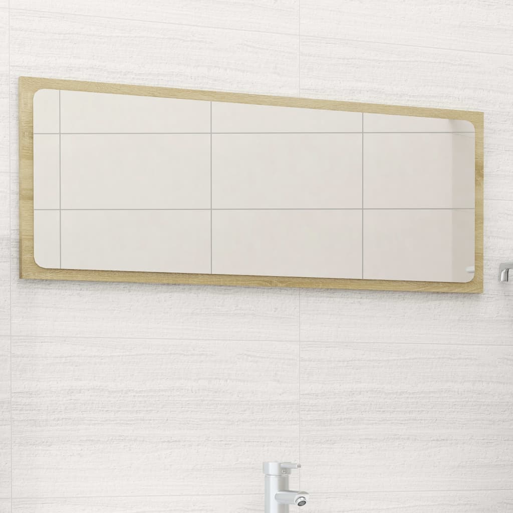 Koupelnové Zrcadlo Bílé Vysoký Lesk 60X1,5X37 Cm Dřevotříska