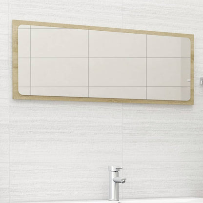 Koupelnové Zrcadlo Bílé Vysoký Lesk 60X1,5X37 Cm Dřevotříska