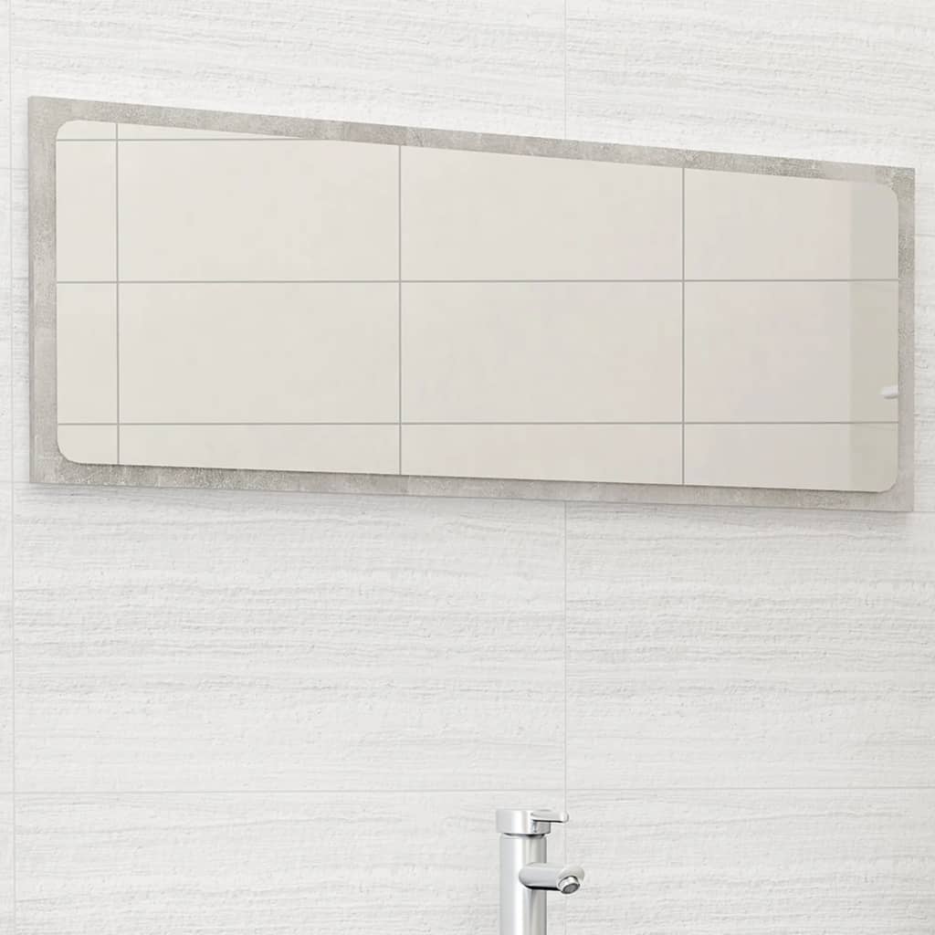 Koupelnové Zrcadlo Bílé Vysoký Lesk 60X1,5X37 Cm Dřevotříska