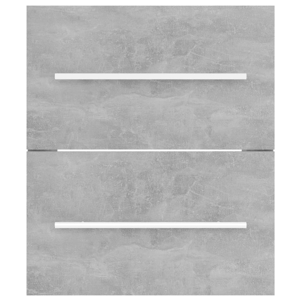 Skříňka Pod Umyvadlo Betonově Šedá 41X38,5X48 Cm