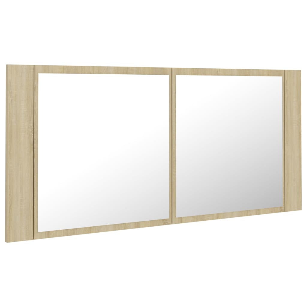 Led Koupelnové Zrcadlo 100 X 12 X 45 Cm Akrylové
