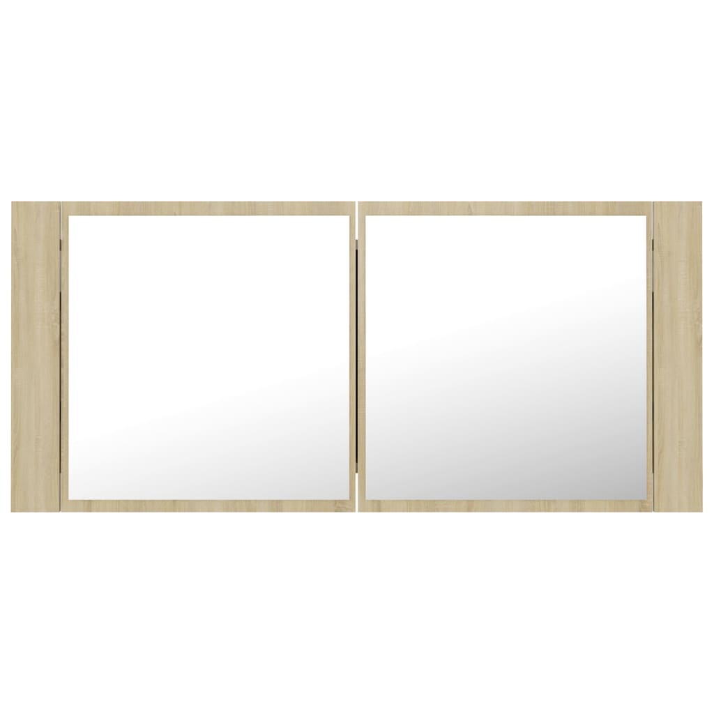 Led Koupelnové Zrcadlo 100 X 12 X 45 Cm Akrylové