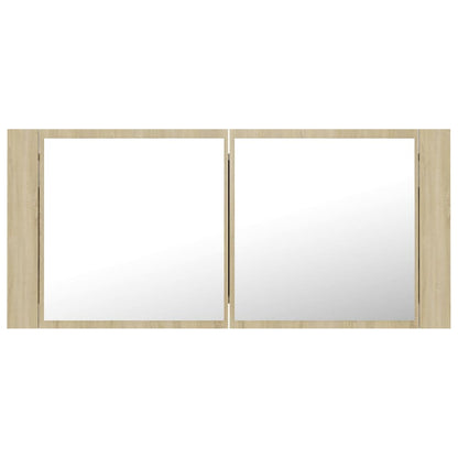Led Koupelnové Zrcadlo 100 X 12 X 45 Cm Akrylové