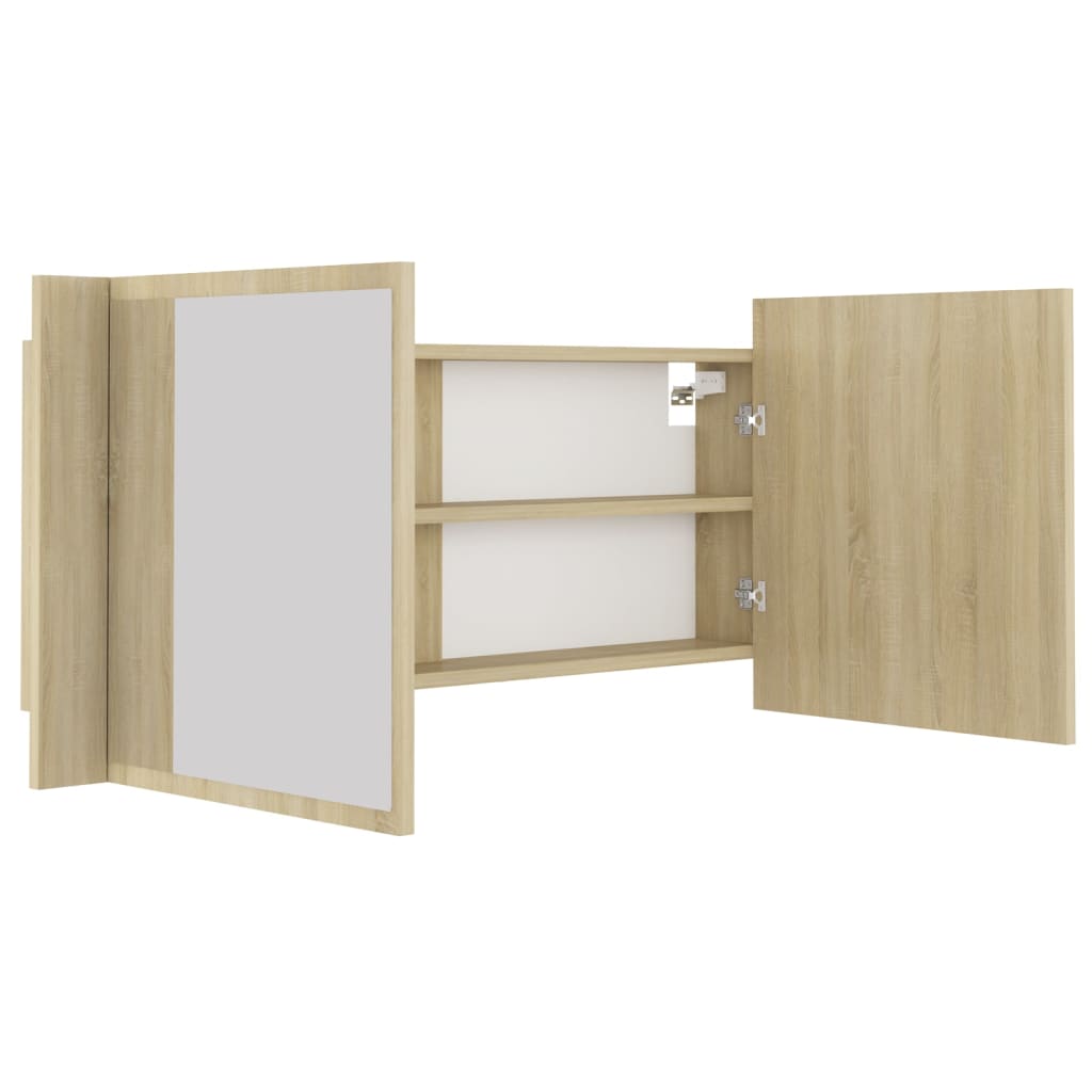 Led Koupelnové Zrcadlo 100 X 12 X 45 Cm Akrylové
