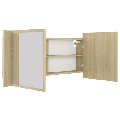 Led Koupelnové Zrcadlo 100 X 12 X 45 Cm Akrylové