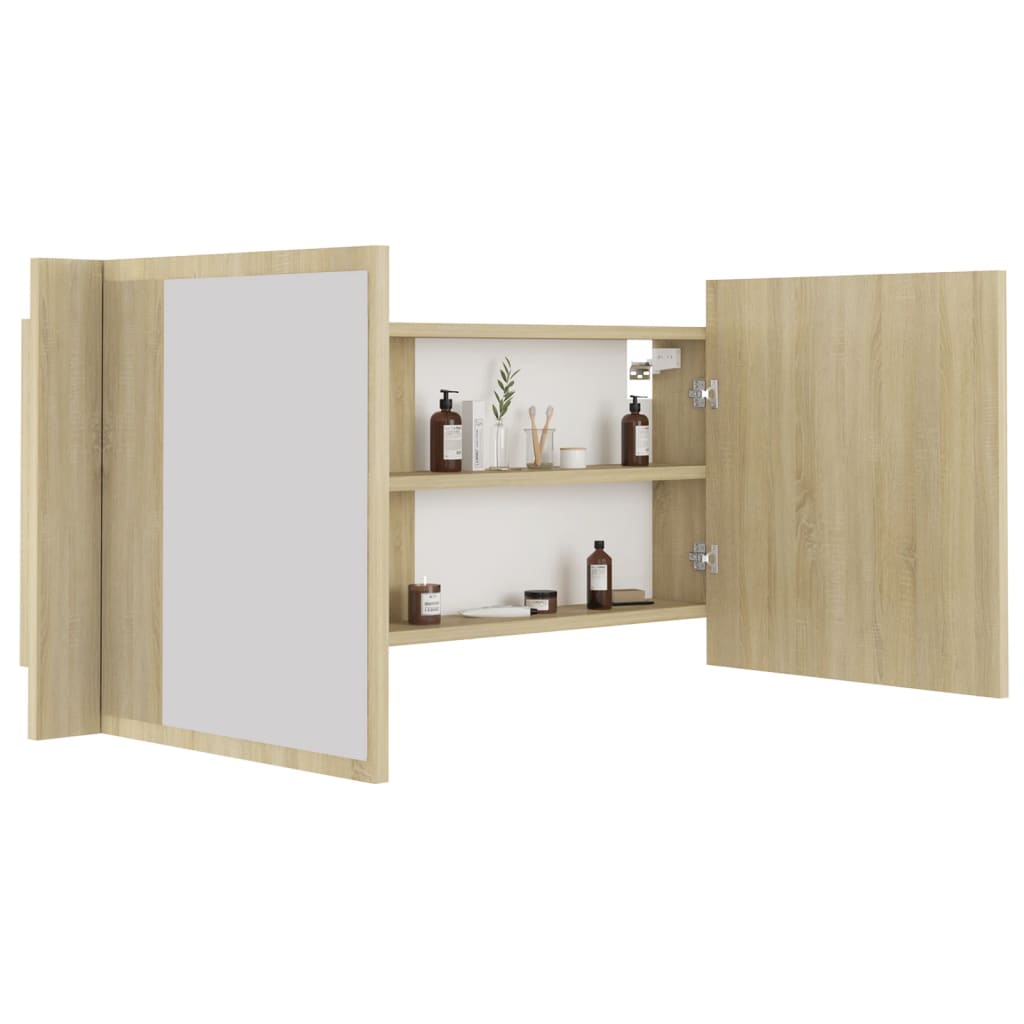 Led Koupelnové Zrcadlo 100 X 12 X 45 Cm Akrylové