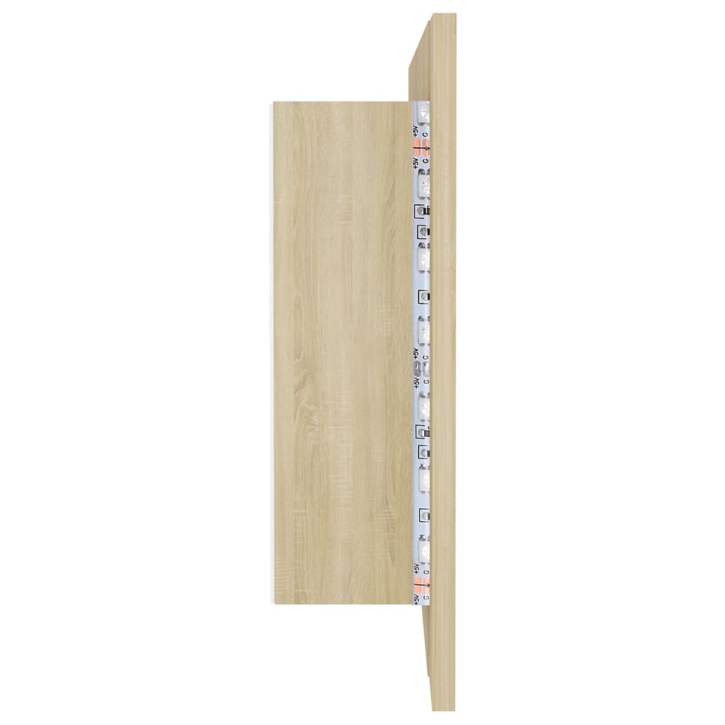 Led Koupelnové Zrcadlo 100 X 12 X 45 Cm Akrylové