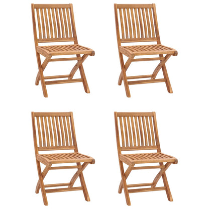 5Dílný Zahradní Jídelní Set Masivní Teakové Dřevo
