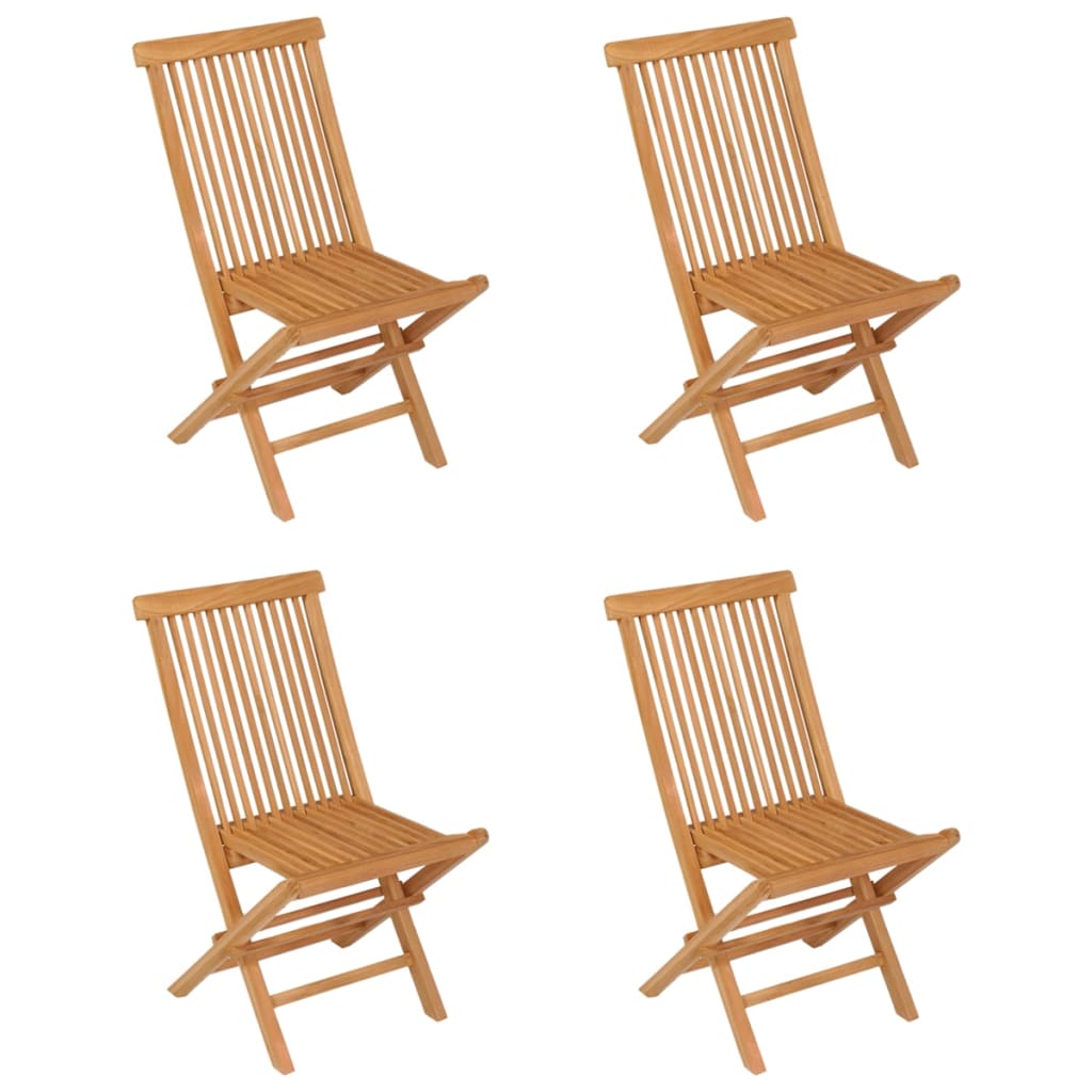 5Dílný Zahradní Jídelní Set Masivní Teakové Dřevo