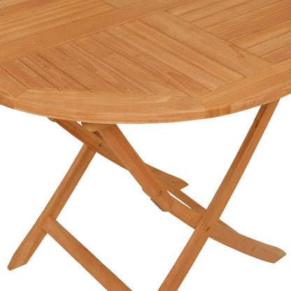 5Dílný Zahradní Jídelní Set Masivní Teakové Dřevo
