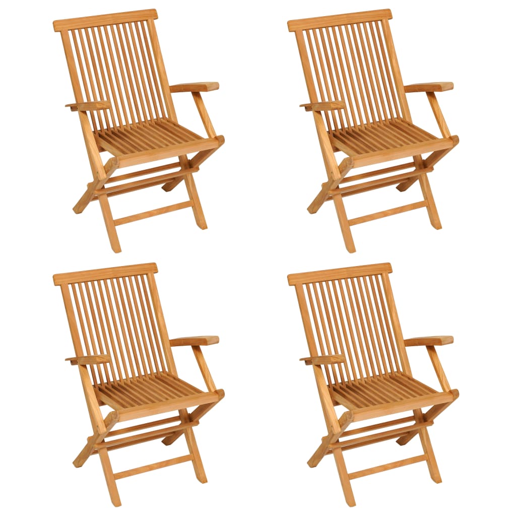 5Dílný Zahradní Jídelní Set Masivní Teakové Dřevo
