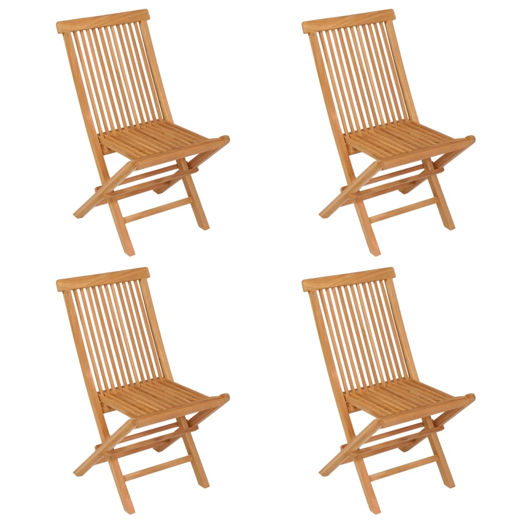 5Dílný Zahradní Jídelní Set Masivní Teakové Dřevo
