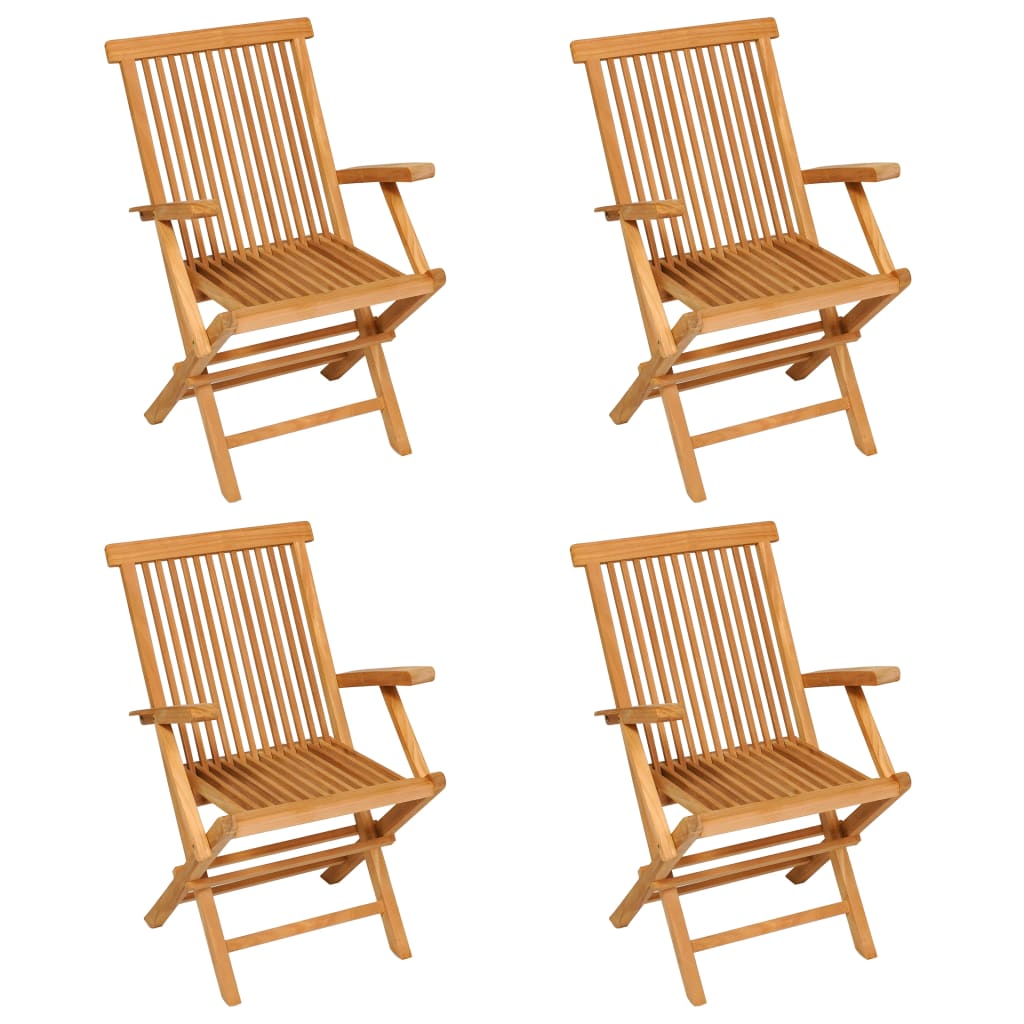 5Dílný Zahradní Jídelní Set Masivní Teakové Dřevo