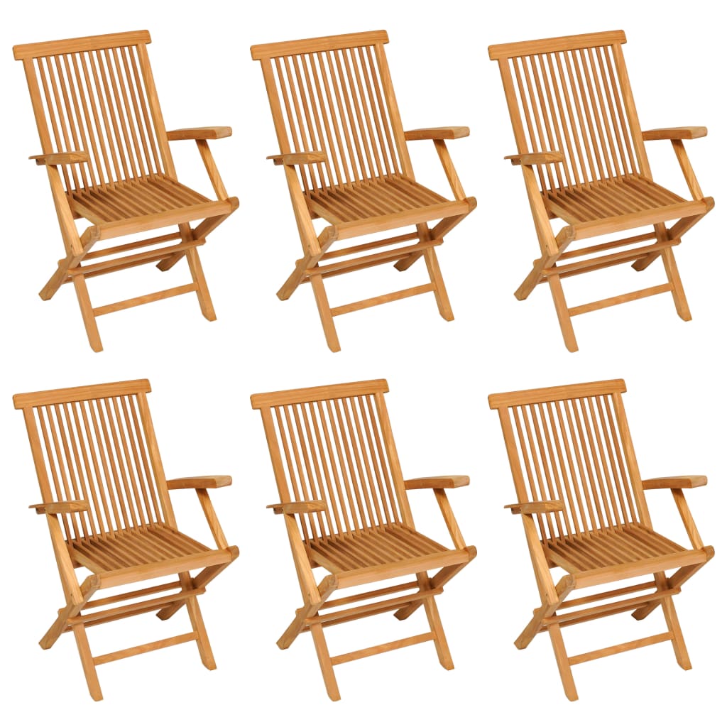 7Dílný Zahradní Jídelní Set Masivní Teakové Dřevo