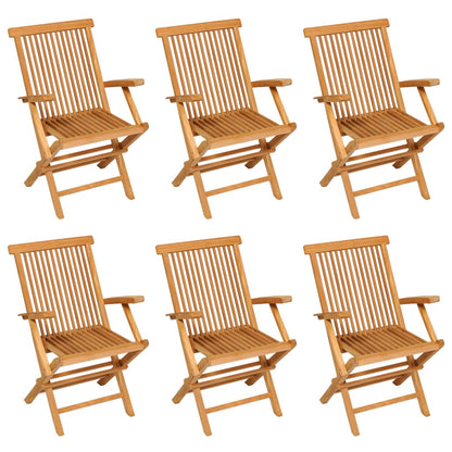 7Dílný Zahradní Jídelní Set Masivní Teakové Dřevo