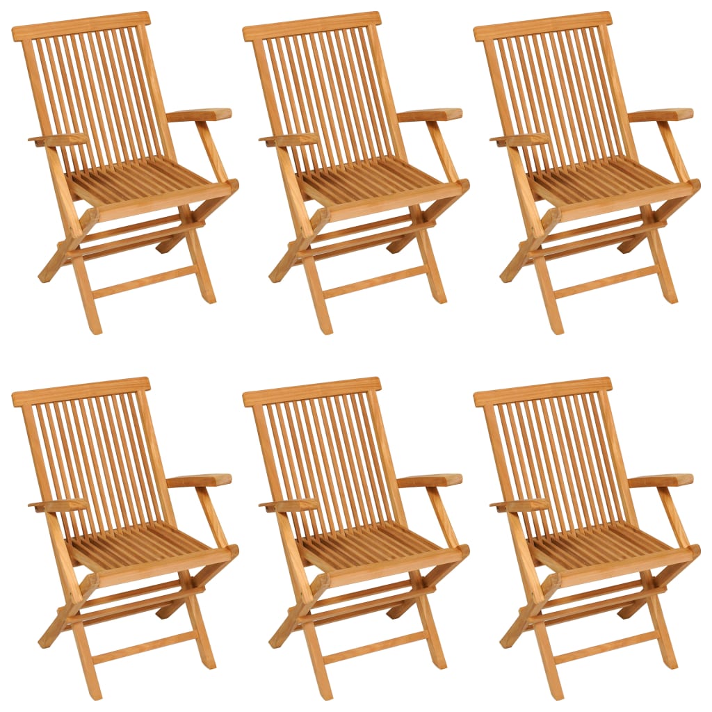 7Dílný Zahradní Jídelní Set Masivní Teakové Dřevo