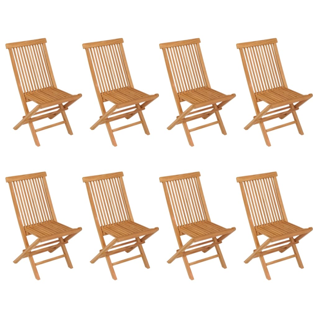 9Dílný Zahradní Jídelní Set Masivní Teakové Dřevo