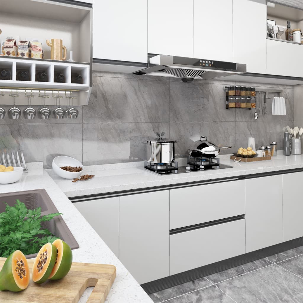 Samolepící Tapety Na Nábytek 2 Ks Černé 500 X 90 Cm Pvc