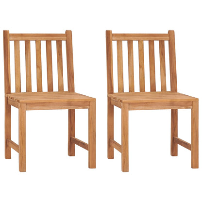 3Dílný Zahradní Jídelní Set Masivní Teakové Dřevo