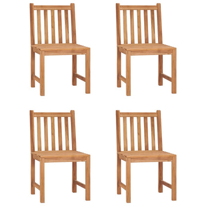 5Dílný Zahradní Jídelní Set Masivní Teakové Dřevo