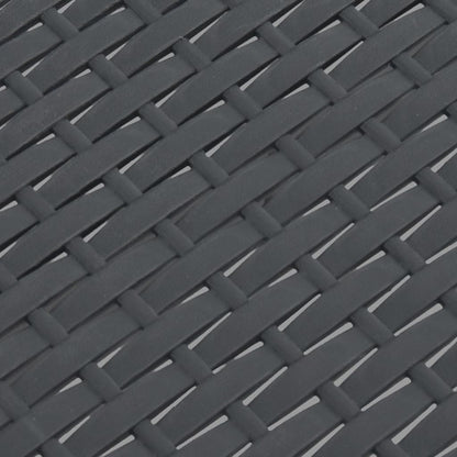 Zahradní Stůl Antracitový 58 X 58 X 41 Cm Pp Ratan