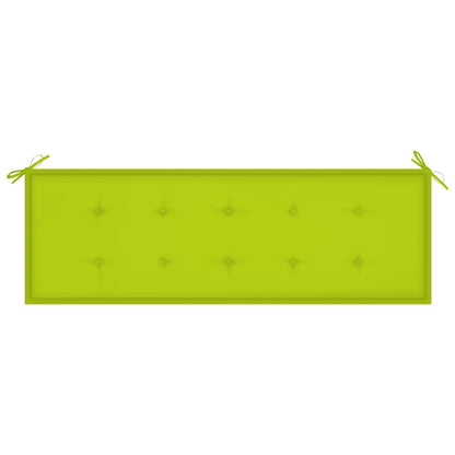 3Místná Zahradní Lavice S Poduškou 150 Cm Masivní Eukalyptus