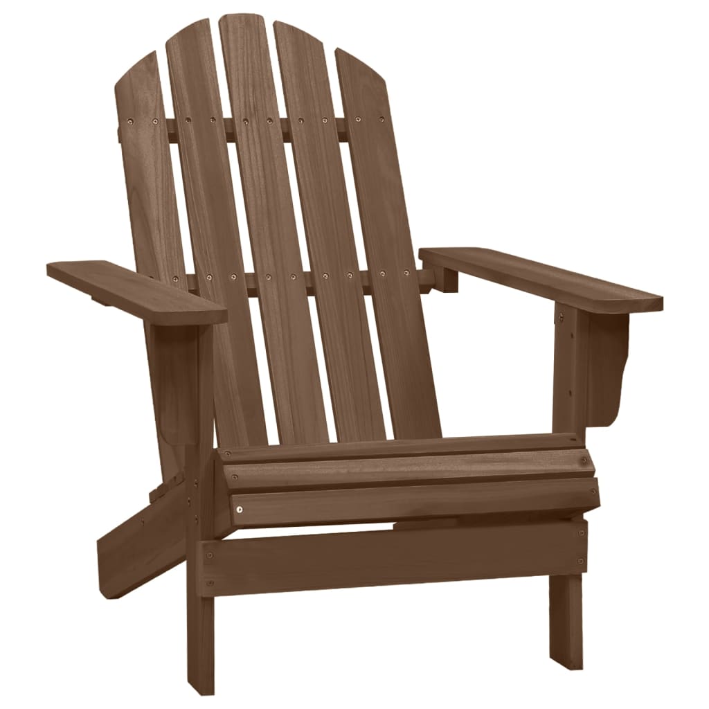 Zahradní Židle Adirondack Se Stolkem Masivní Jedle