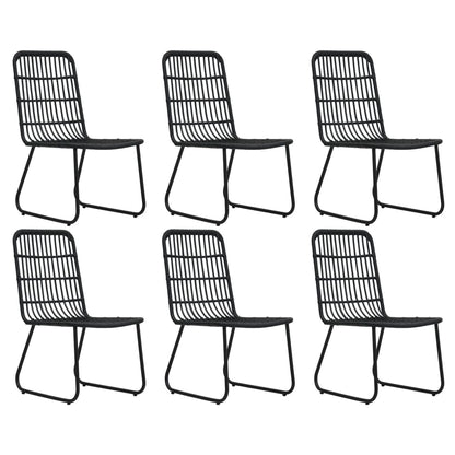 7Dílný Zahradní Jídelní Set Polyratan A Sklo