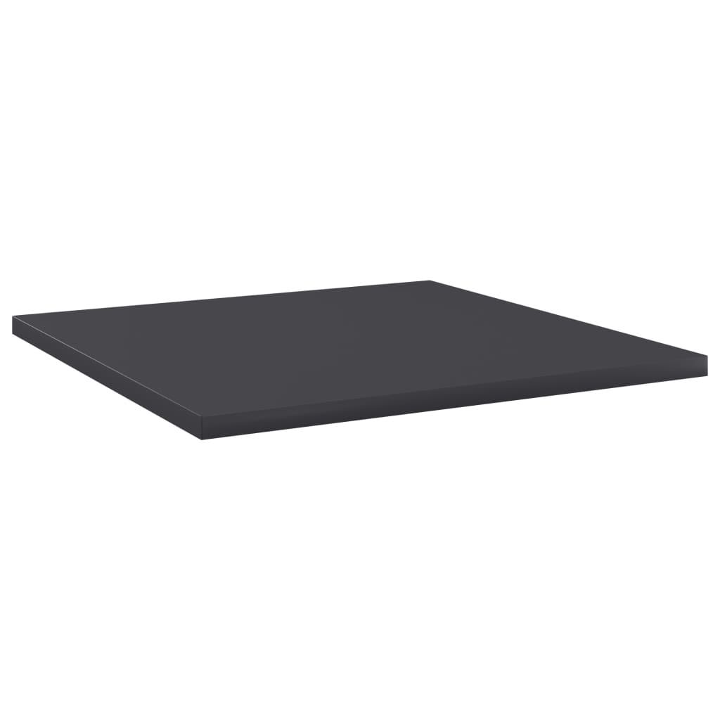 Police Na Knihy 8 Ks Šedé 40 X 40 X 1,5 Cm Kompozitní Dřevo