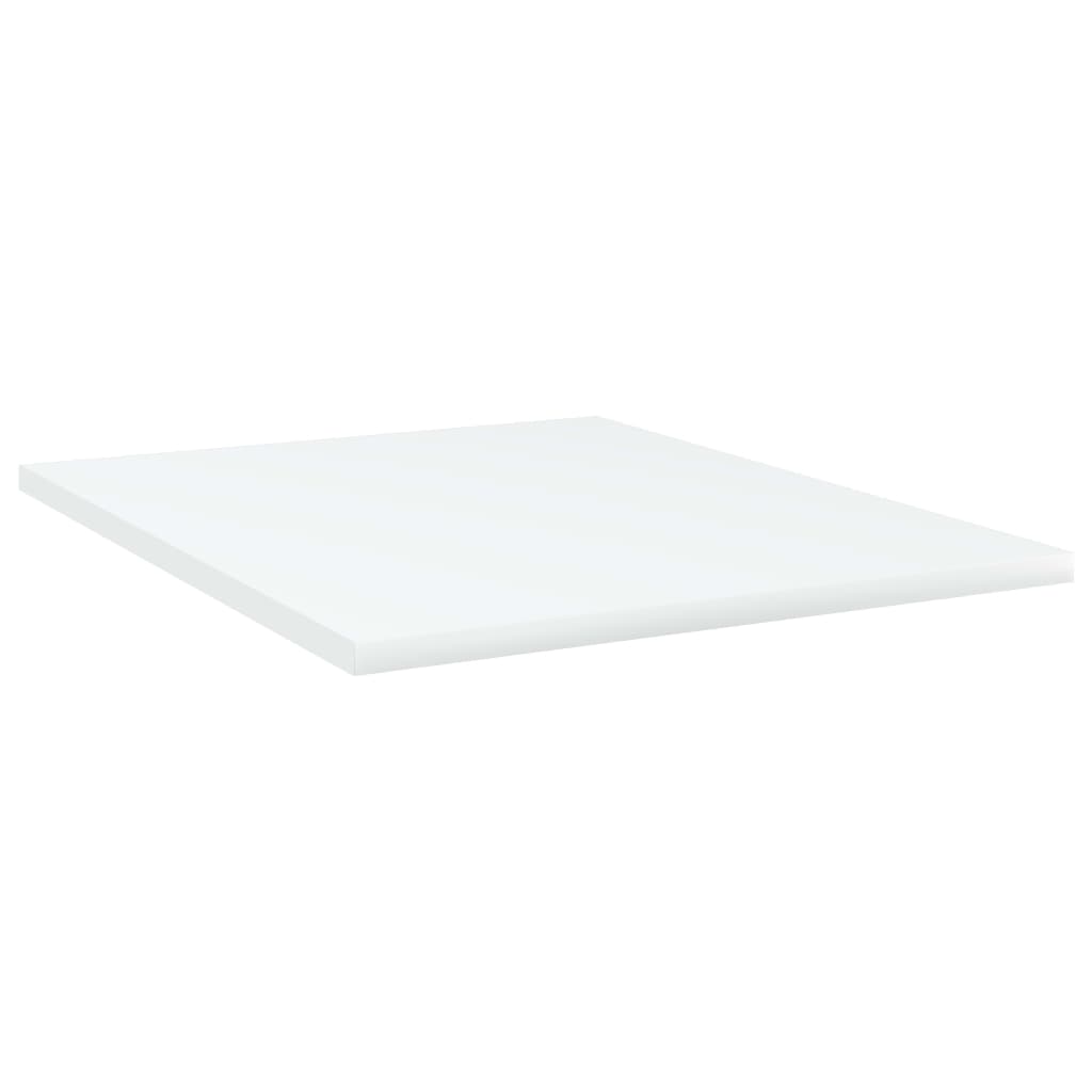 Přídavné Police 8 Ks Bílé 40 X 50 X 1,5 Cm Dřevotříska Bílá