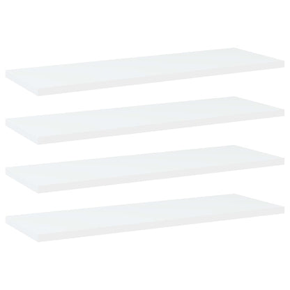 Přídavné Police 8 Ks Bílé 40 X 50 X 1,5 Cm Dřevotříska Bílá