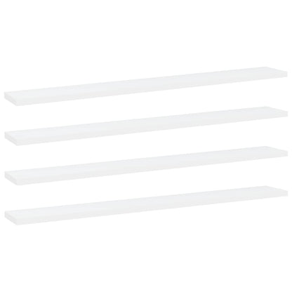 Přídavné Police 8 Ks Bílé 40 X 50 X 1,5 Cm Dřevotříska Bílá