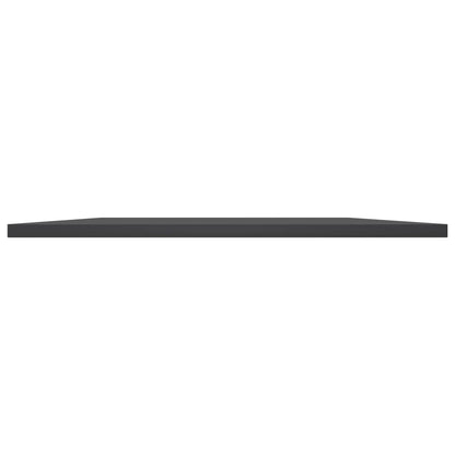 Přídavné Police 8 Ks Šedé 80 X 20 X 1,5 Cm Dřevotříska