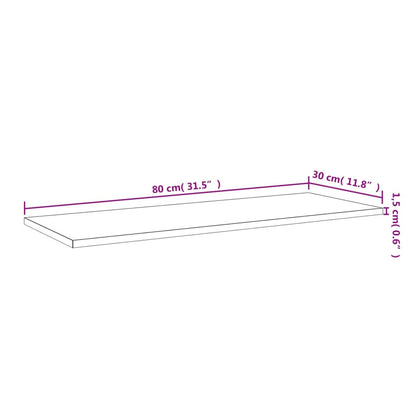 Přídavné Police 8 Ks Černé Vysoký Lesk 80X30X1,5 Cm Dřevotříska