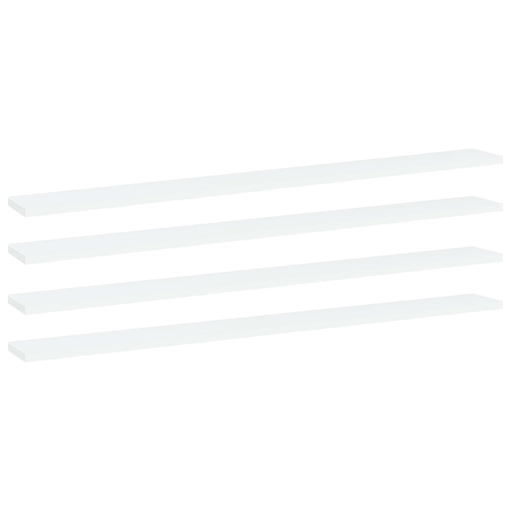 Přídavné Police 8 Ks Bílé 40 X 50 X 1,5 Cm Dřevotříska Bílá