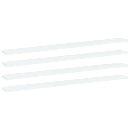 Přídavné Police 8 Ks Bílé 40 X 50 X 1,5 Cm Dřevotříska Bílá