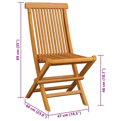 Zahradní Židle S Antracitovými Poduškami 2 Ks Masivní Teak