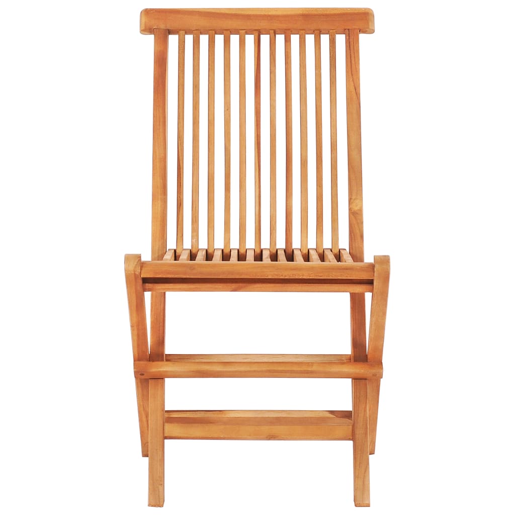 3Dílný Bistro Set S Šedými Károvanými Poduškami Masivní Teak