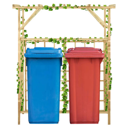 Zahradní Pergola Pro Tři Popelnice Impregnované Borové Dřevo