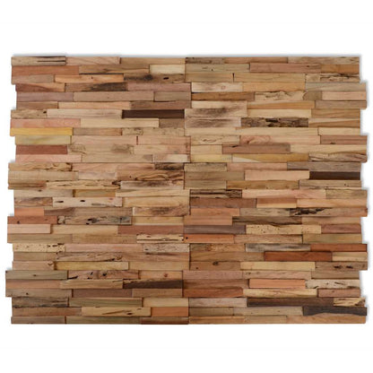 Nástěnné Obkladové Panely 10 Ks 1,03 M² Recyklovaný Teak