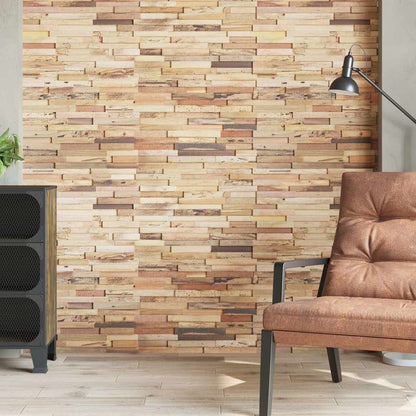 Nástěnné Obkladové Panely 10 Ks 1,03 M² Recyklovaný Teak