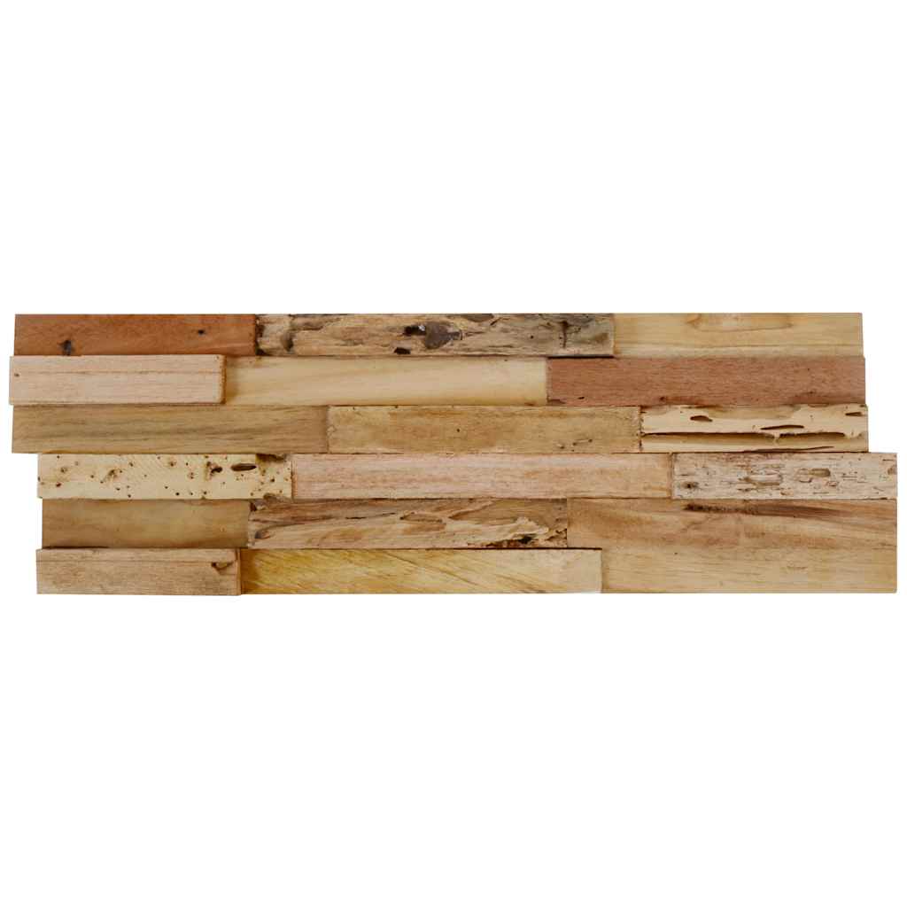 Nástěnné Obkladové Panely 10 Ks 1,03 M² Recyklovaný Teak