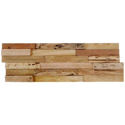 Nástěnné Obkladové Panely 10 Ks 1,03 M² Recyklovaný Teak