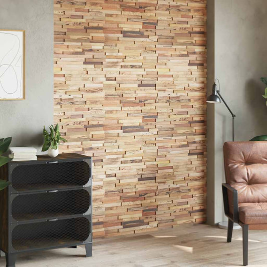 Nástěnné Obkladové Panely 10 Ks 1,03 M² Recyklovaný Teak