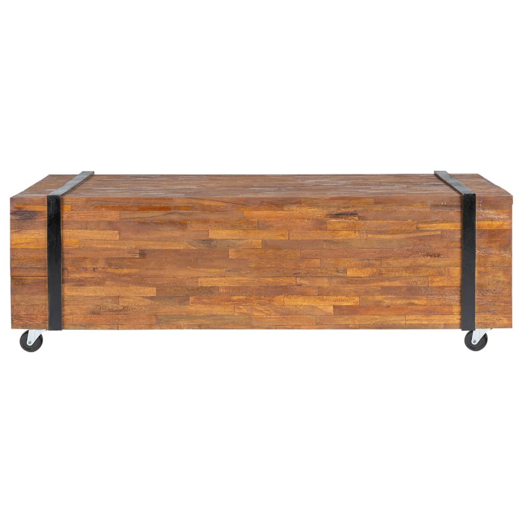Konferenční Stolek 110 X 45 X 38 Cm Masivní Teakové Dřevo