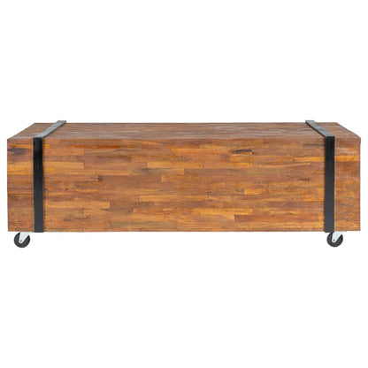 Konferenční Stolek 110 X 45 X 38 Cm Masivní Teakové Dřevo