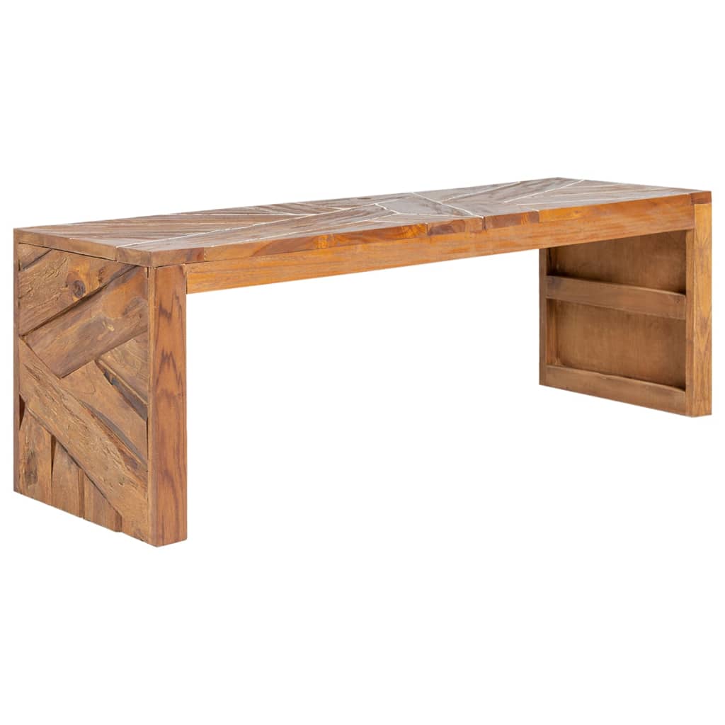 Tv Stolek 110 X 60 X 38 Cm Masivní Teakové Dřevo