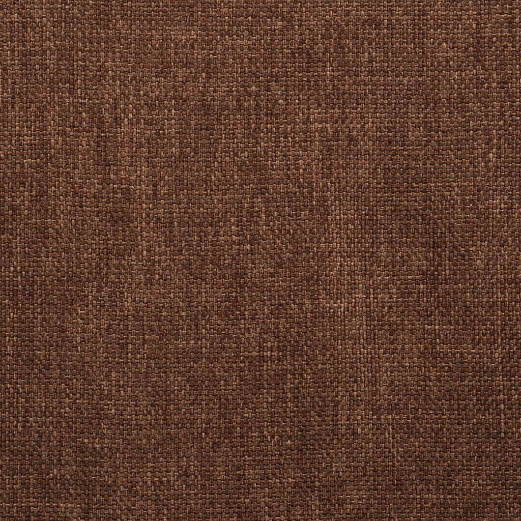 Jídelní Židle 6 Ks Hnědé Textil