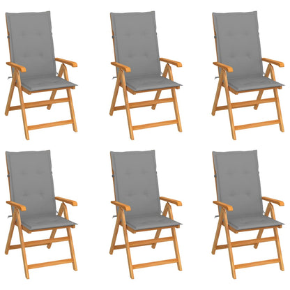 Zahradní Židle 4 Ks Černé Podušky Masivní Teak